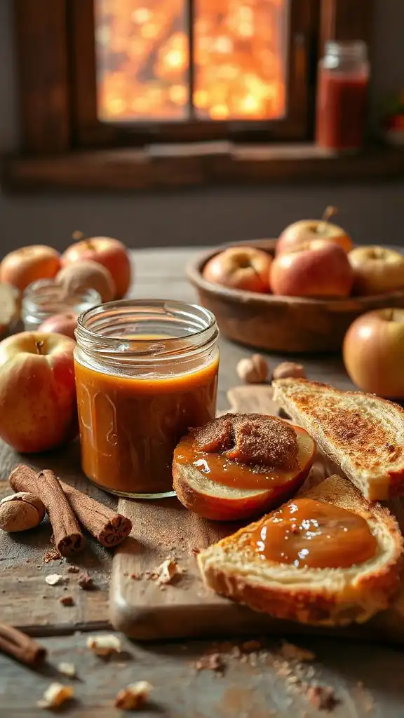 delicious spiced apple spread