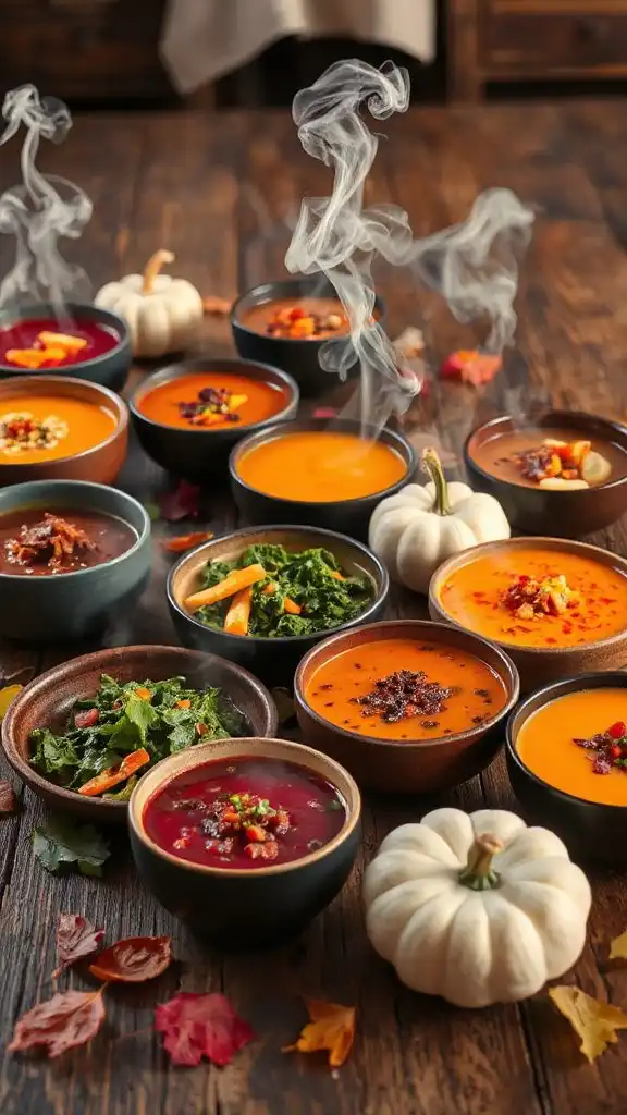 delicious vegetarian fall soups