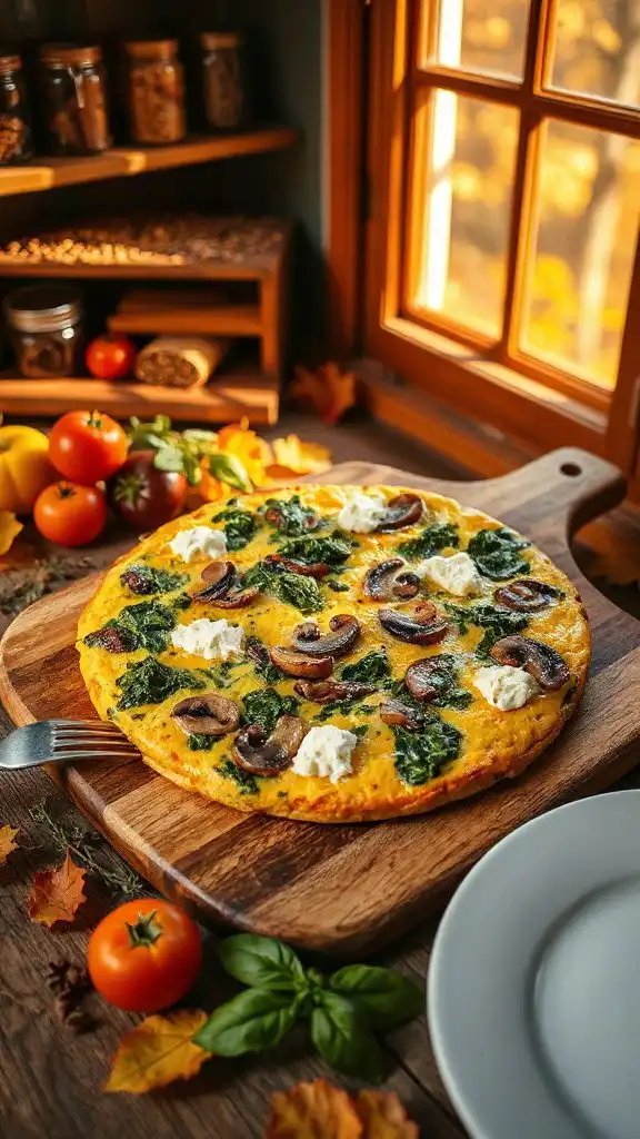 delightful autumn frittata recipe