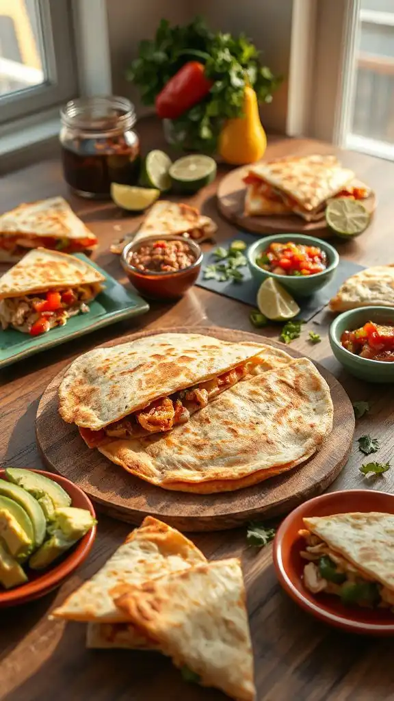 easy and quick quesadillas