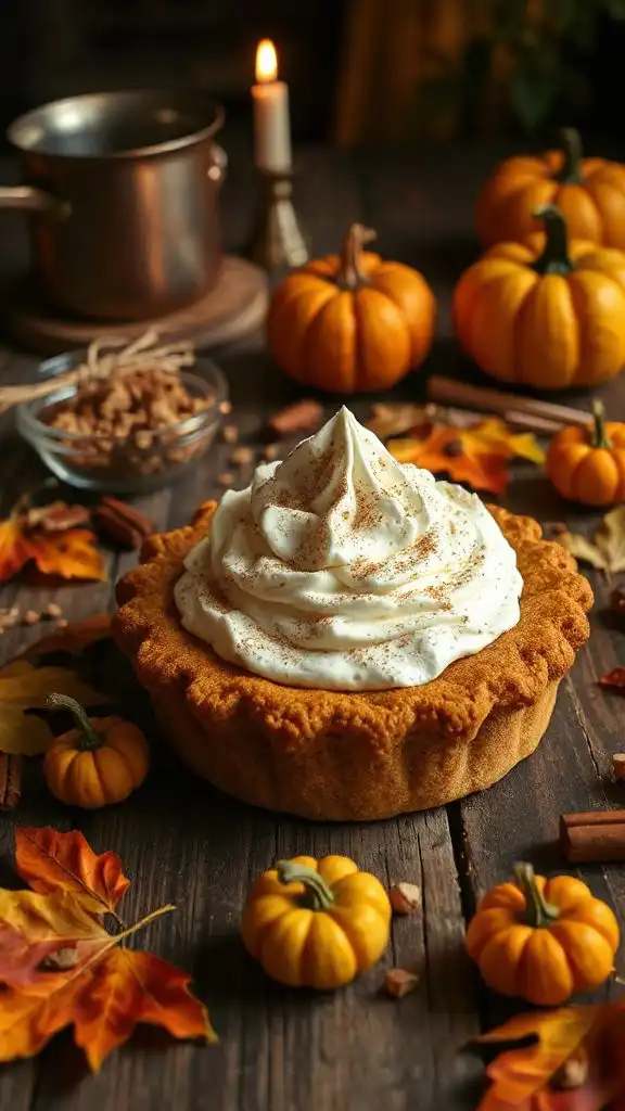 easy no bake pumpkin pie