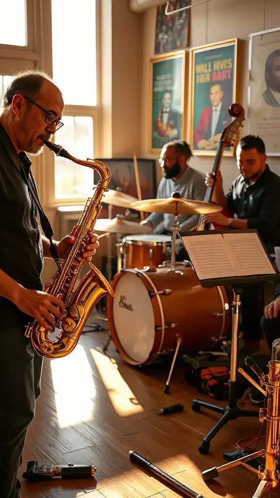 energetic band warm up exercises