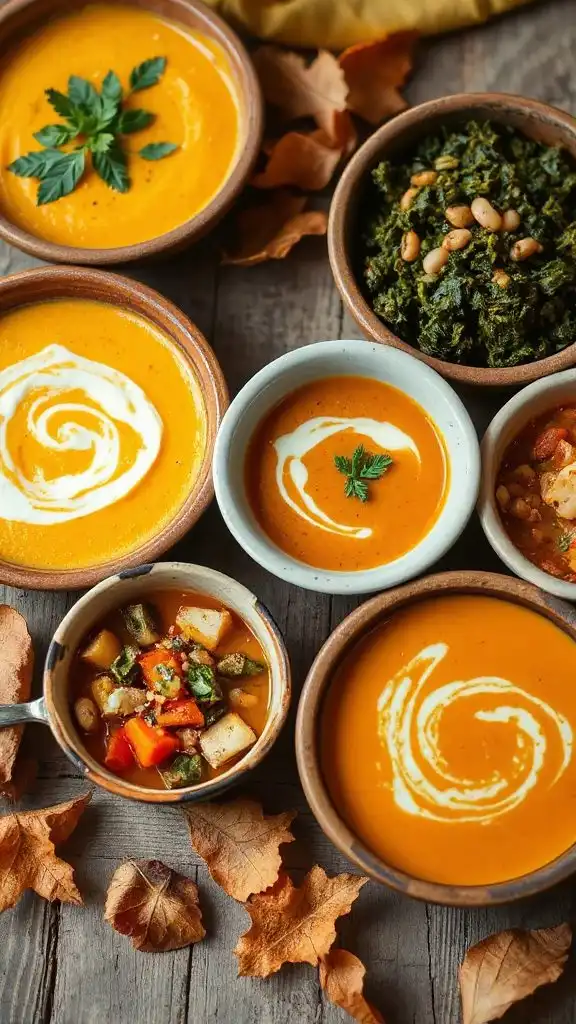 fall inspired clean keto soup