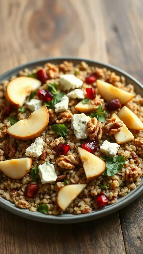 fall inspired savory salad