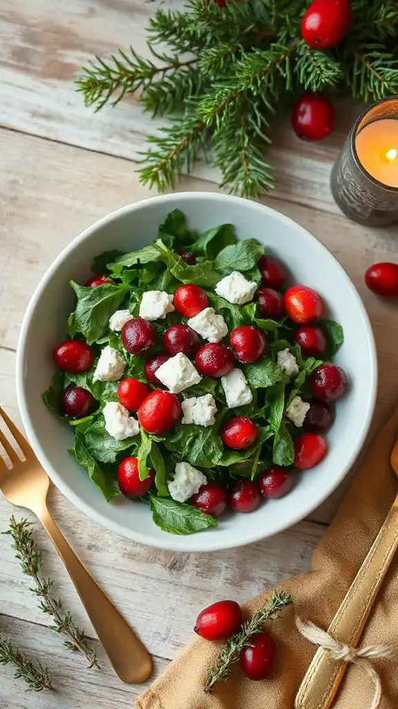 fall inspired vibrant salad
