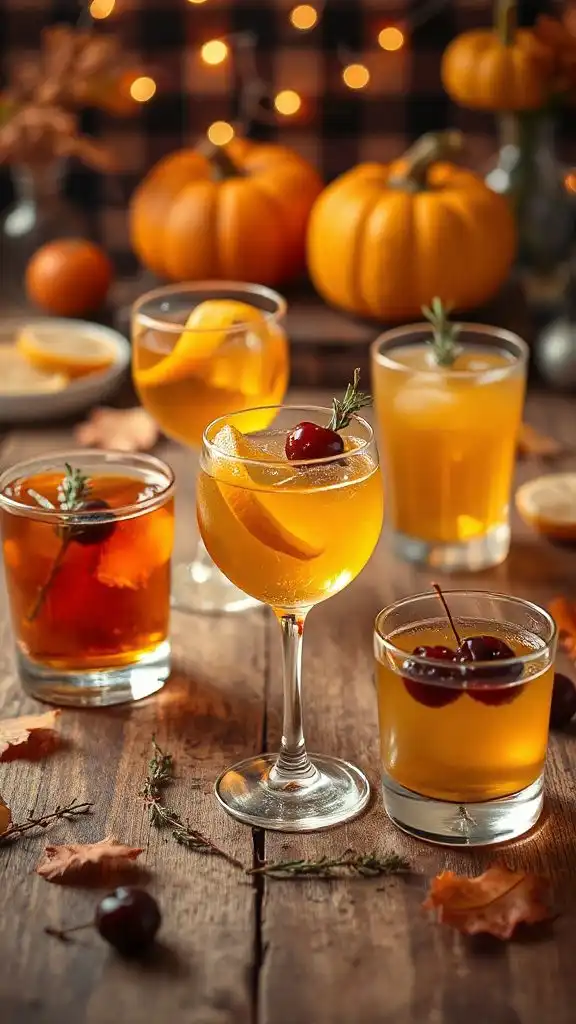 fall inspired whiskey sour recipes
