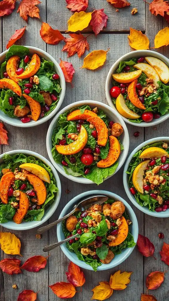 fall main course salads