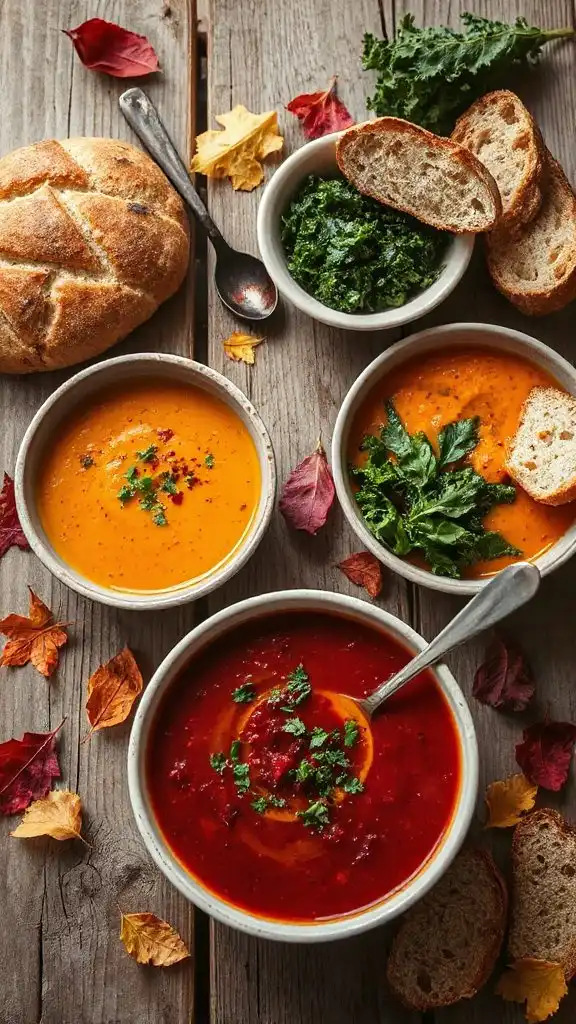 fall meatless soup ideas