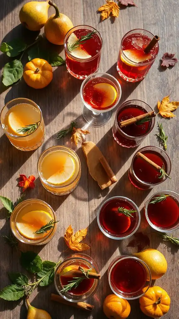 fall pear cocktail recipes