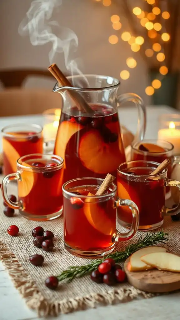 festive autumn apple cider