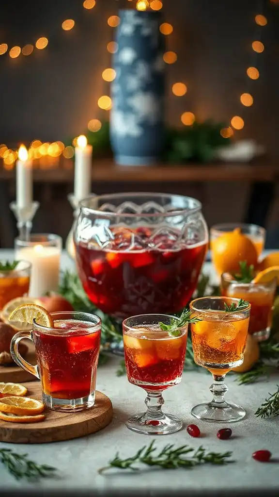 festive batch cocktail recipes
