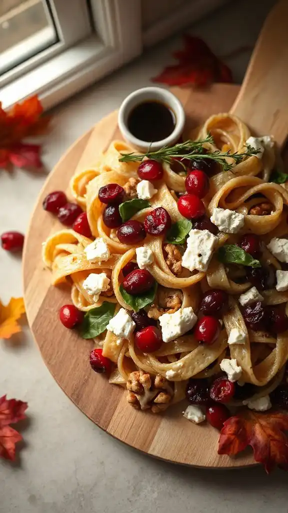 festive cranberry feta pasta salad festive cranberry feta pasta salad