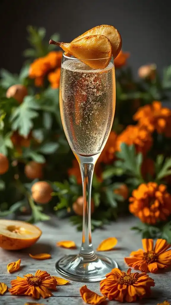 festive pear champagne blend