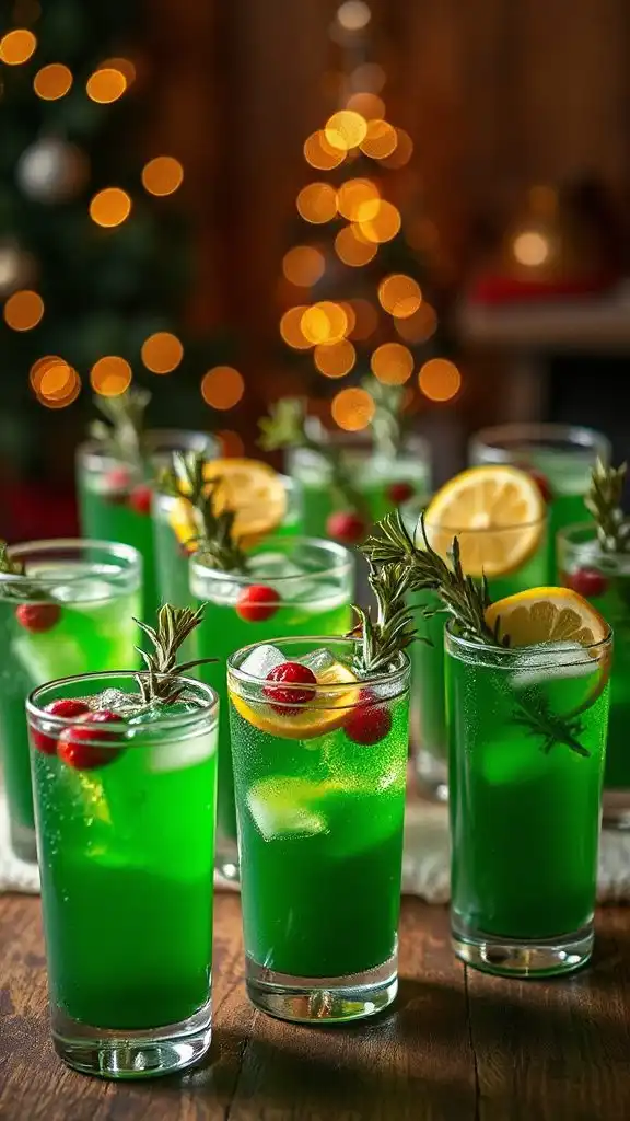 festive rosemary cocktail recipes