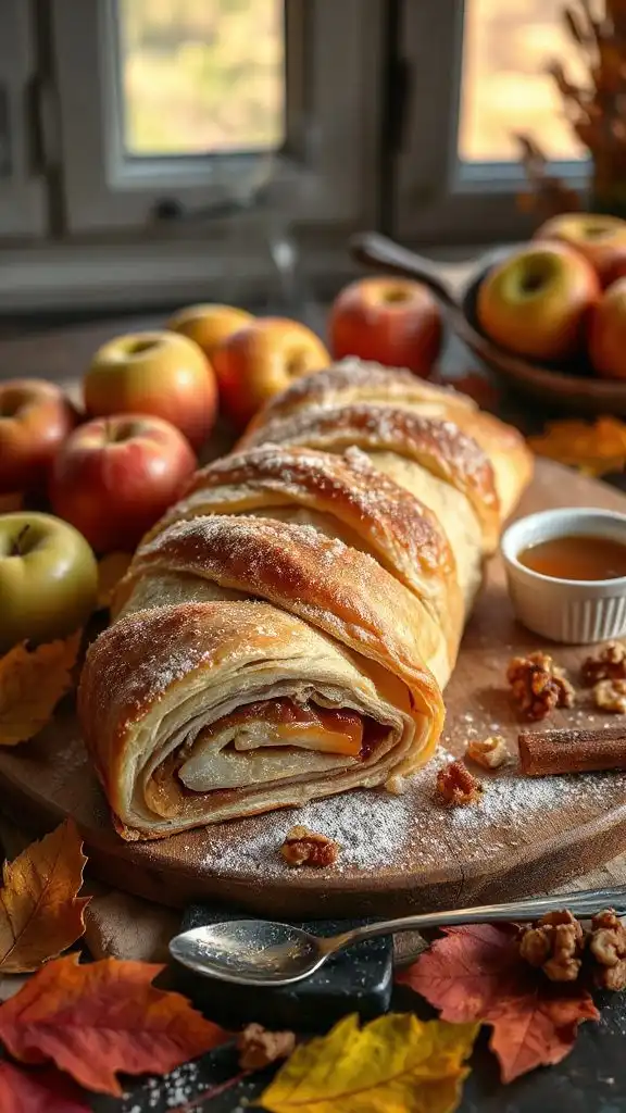 flaky apple pastry delight