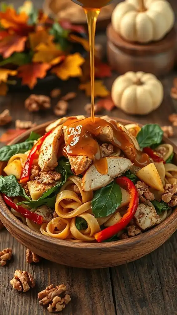 flavorful chicken pasta salad