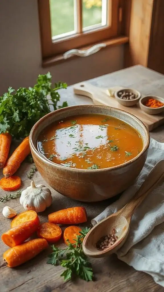 flavorful low sodium vegetable broth