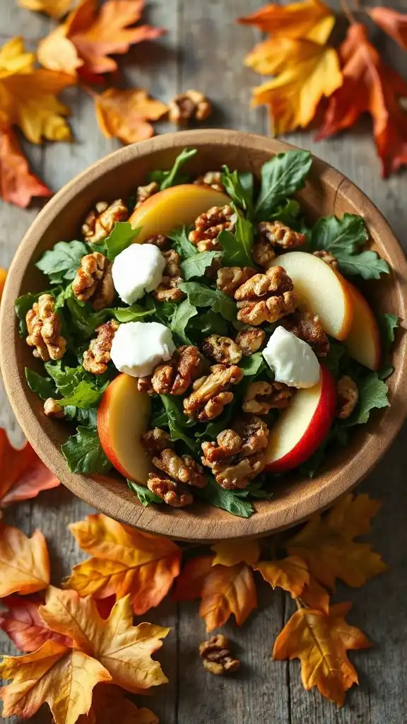 fresh nutritious arugula salad
