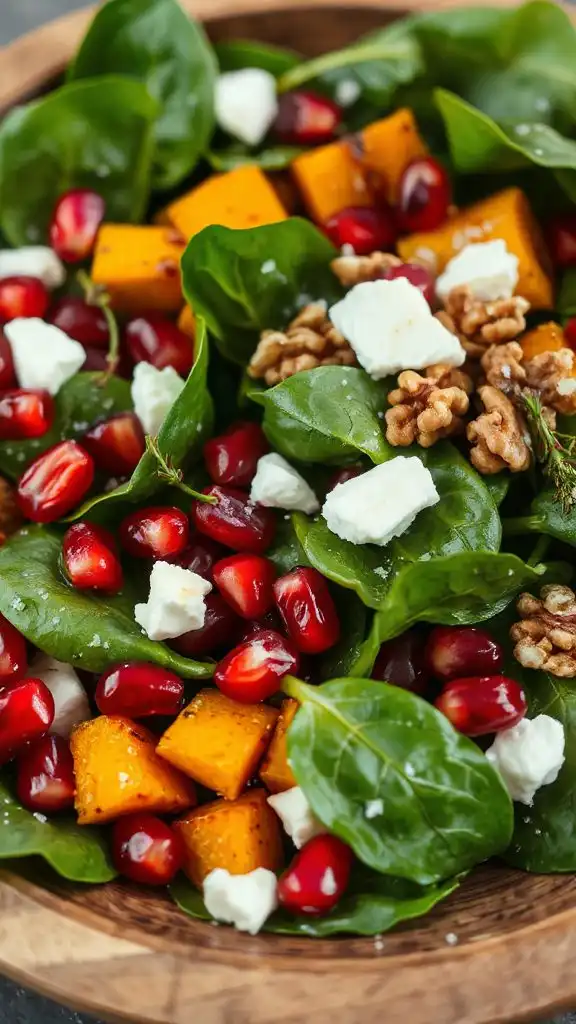 fresh spinach salad delight