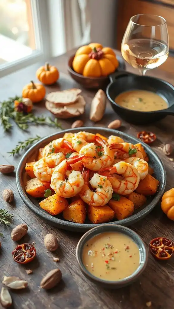garlic butter shrimp pasta