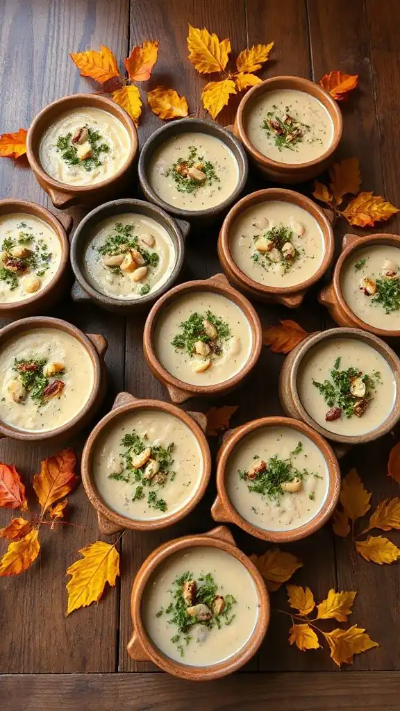 garlic herb white bean soups