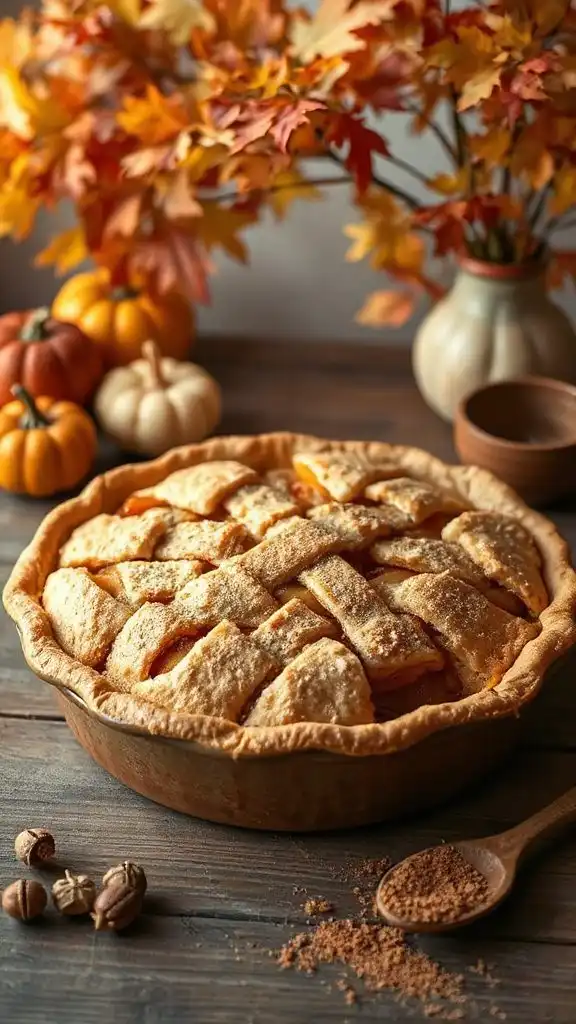 ginger snap apple pie