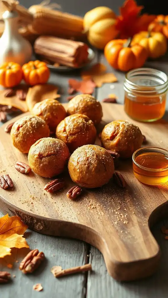 gingerbread pumpkin spice snacks