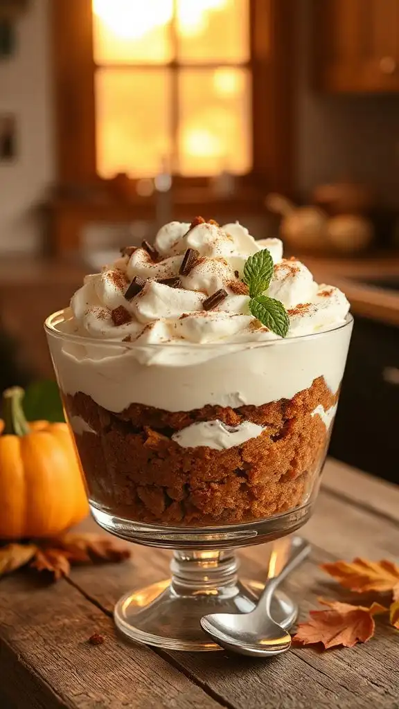 gingerbread trifle dessert recipe