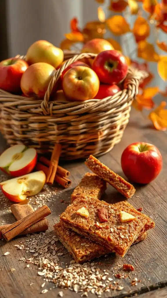 gluten free apple cinnamon bars