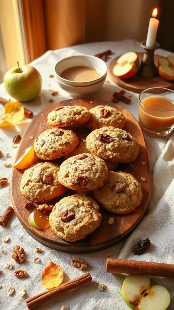 gluten free apple cinnamon cookies