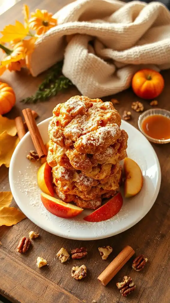 gluten free apple fritters recipe