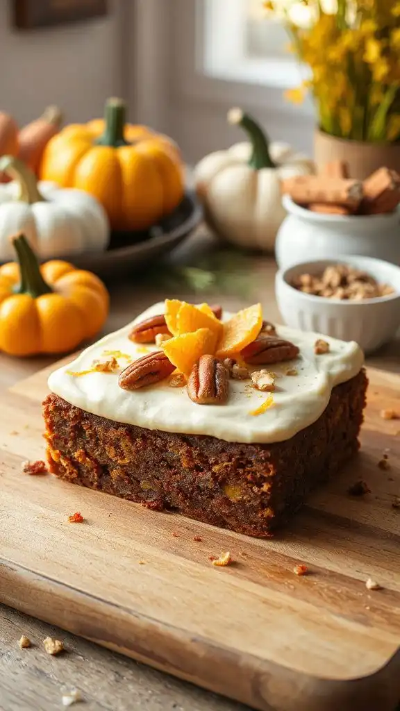gluten free carrot cake brownies gluten free carrot cake brownies
