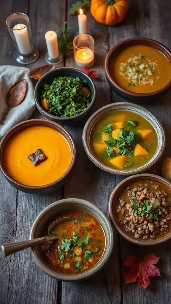 gluten free comforting fall soups