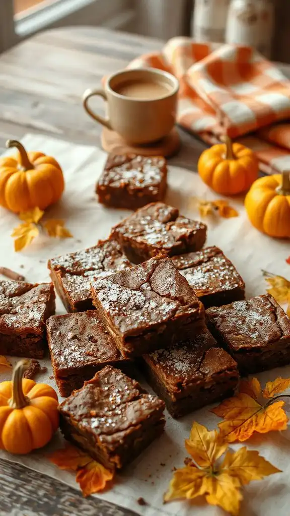 gluten free pumpkin brownie recipe