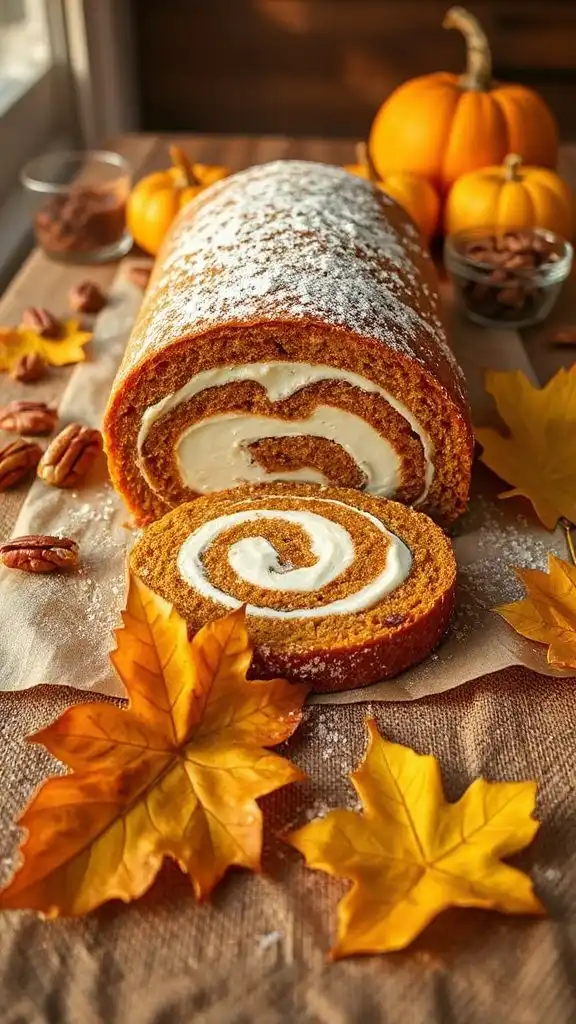 gluten free pumpkin roll recipe