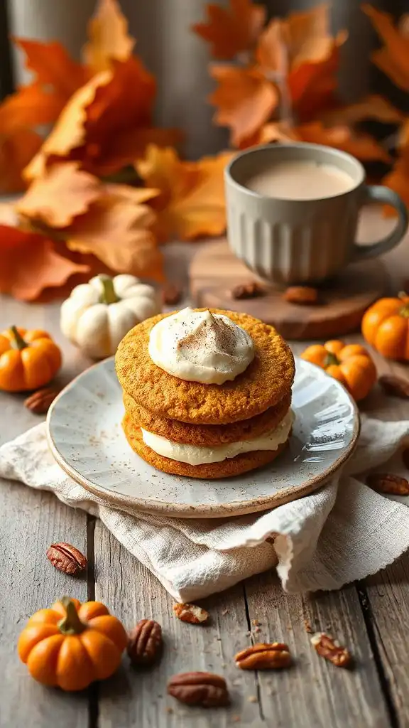 gluten free pumpkin whoopie pies