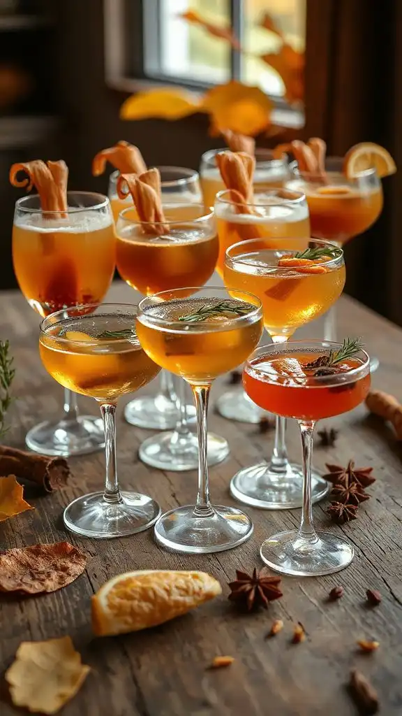 gourmet fall salsify cocktails