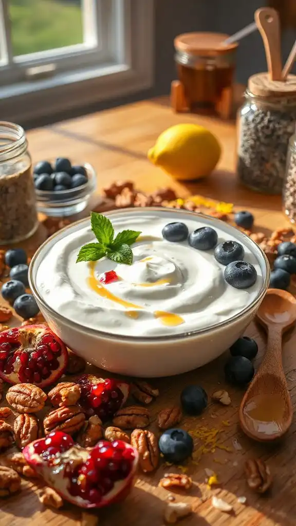 greek yogurt parfait recipe