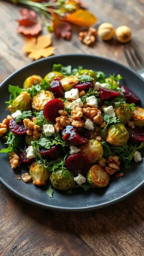 grilled brussels sprouts salad