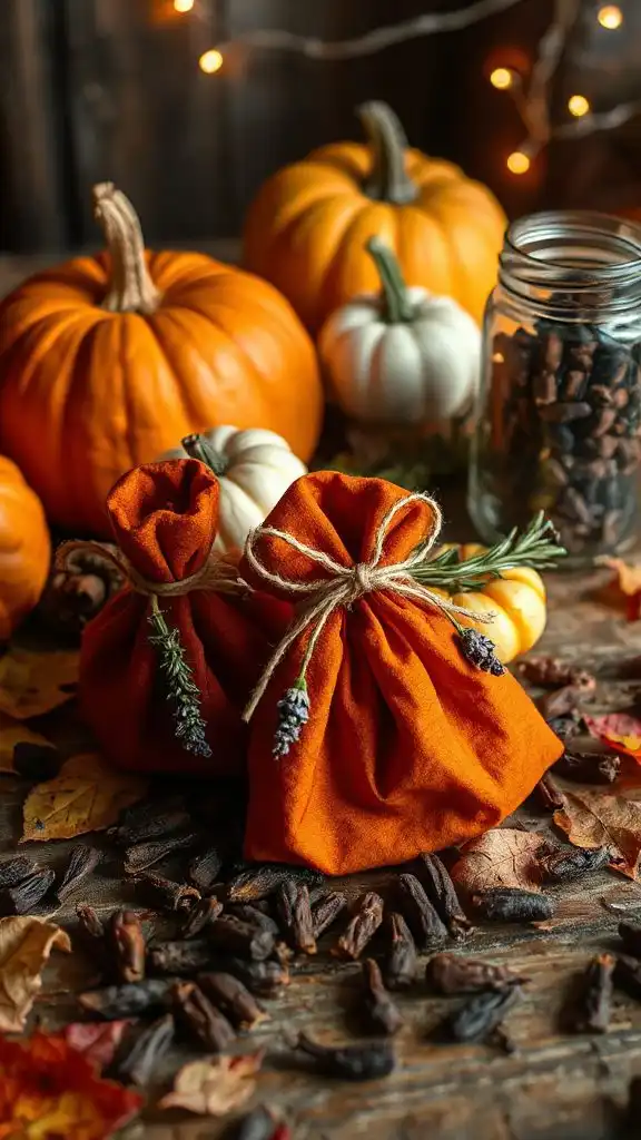 harvest clove scented sachets