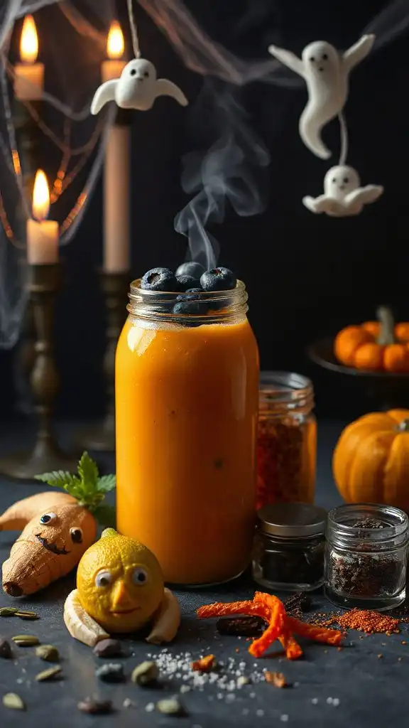 haunted ginger smoothie recipe