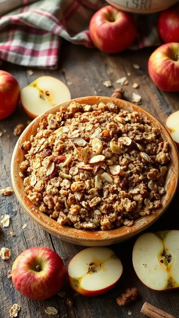 healthy apple crisp recipe