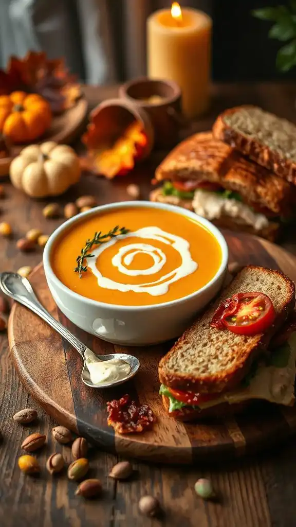 hearty autumn meal pairing