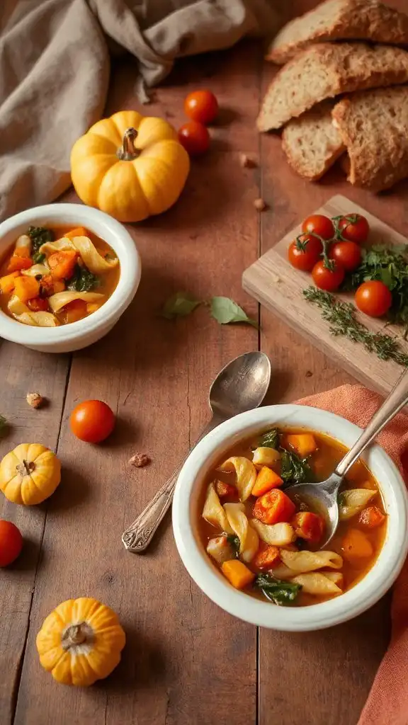 hearty autumn vegetable soup