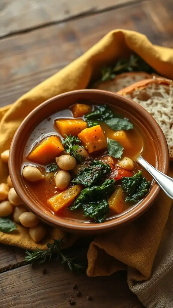 hearty autumn vegetable soup