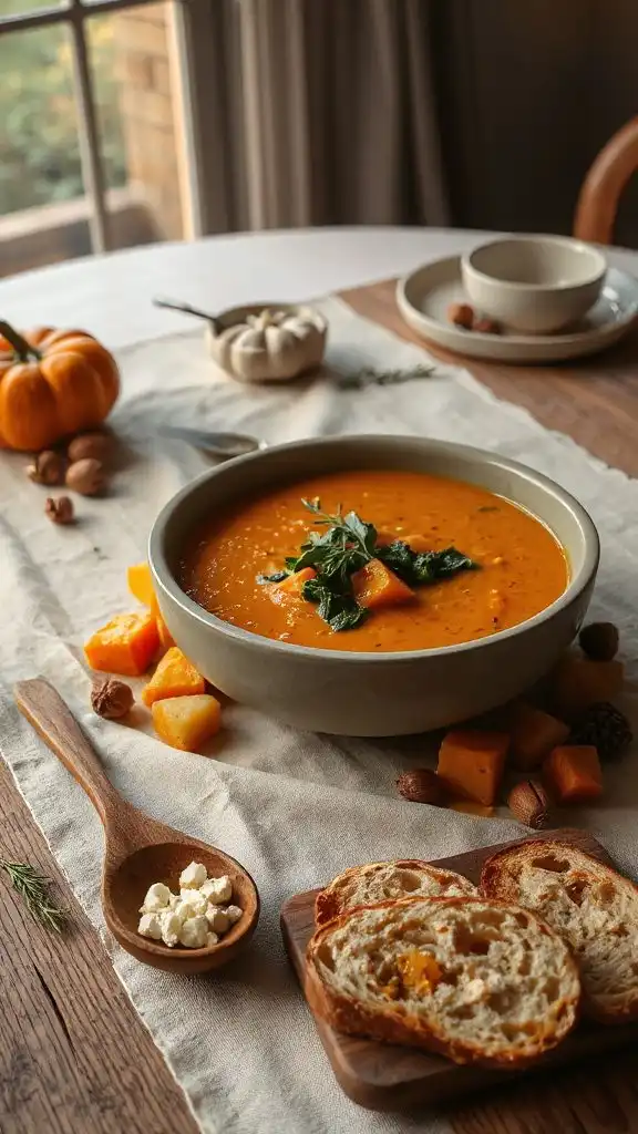 hearty autumn vegetable soup