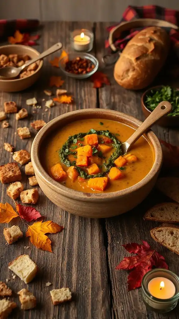 hearty autumn vegetable soup