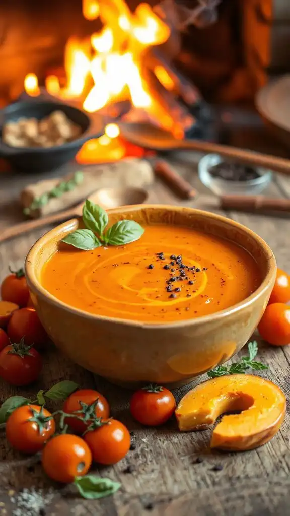 hearty autumn vegetable soup