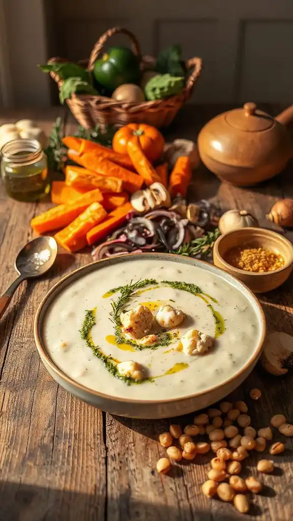 hearty autumn vegetable soup