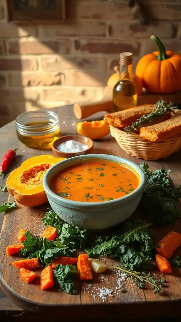 hearty autumn vegetable soup